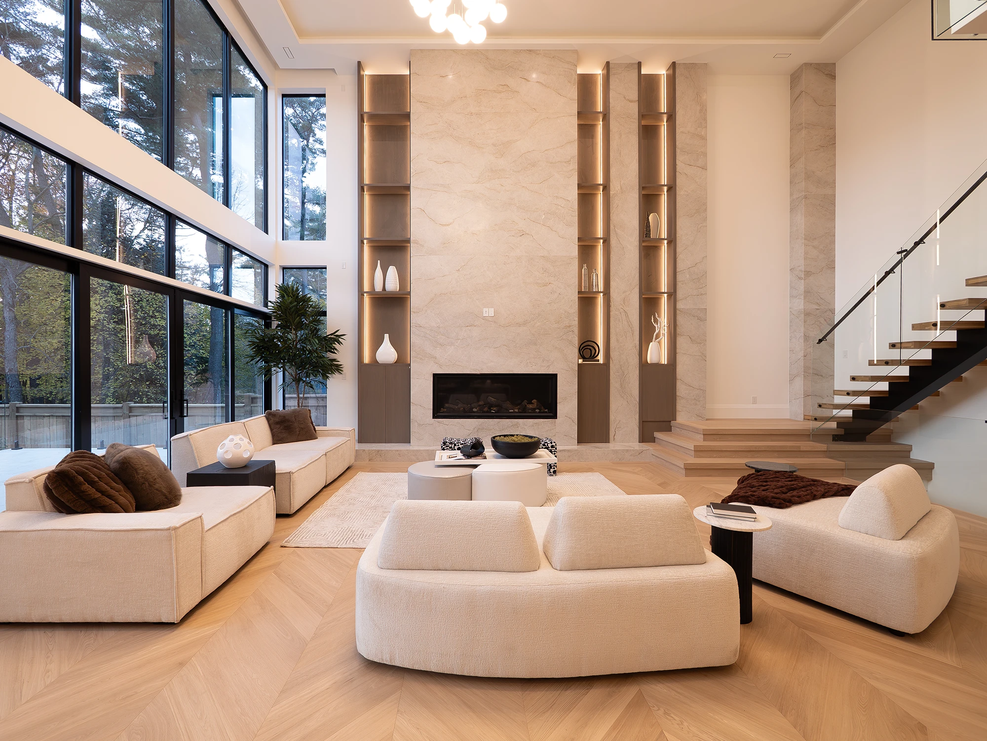 Mona living room — Port Credit, Mississauga