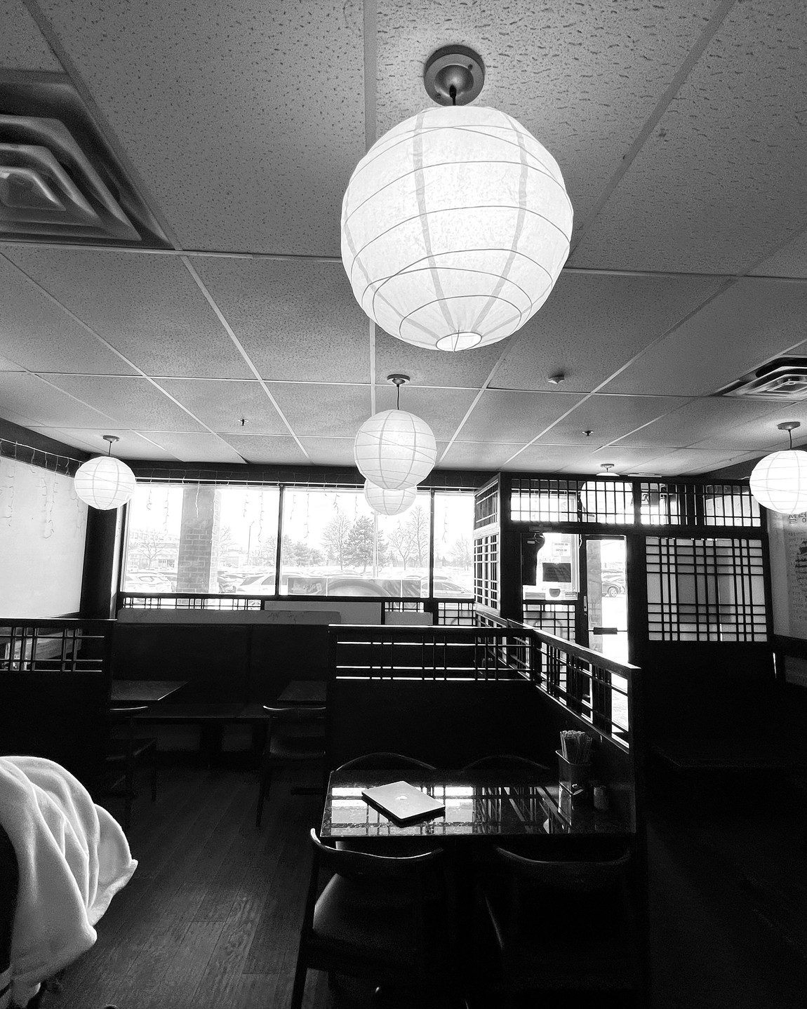 The restaurant before the renovation
