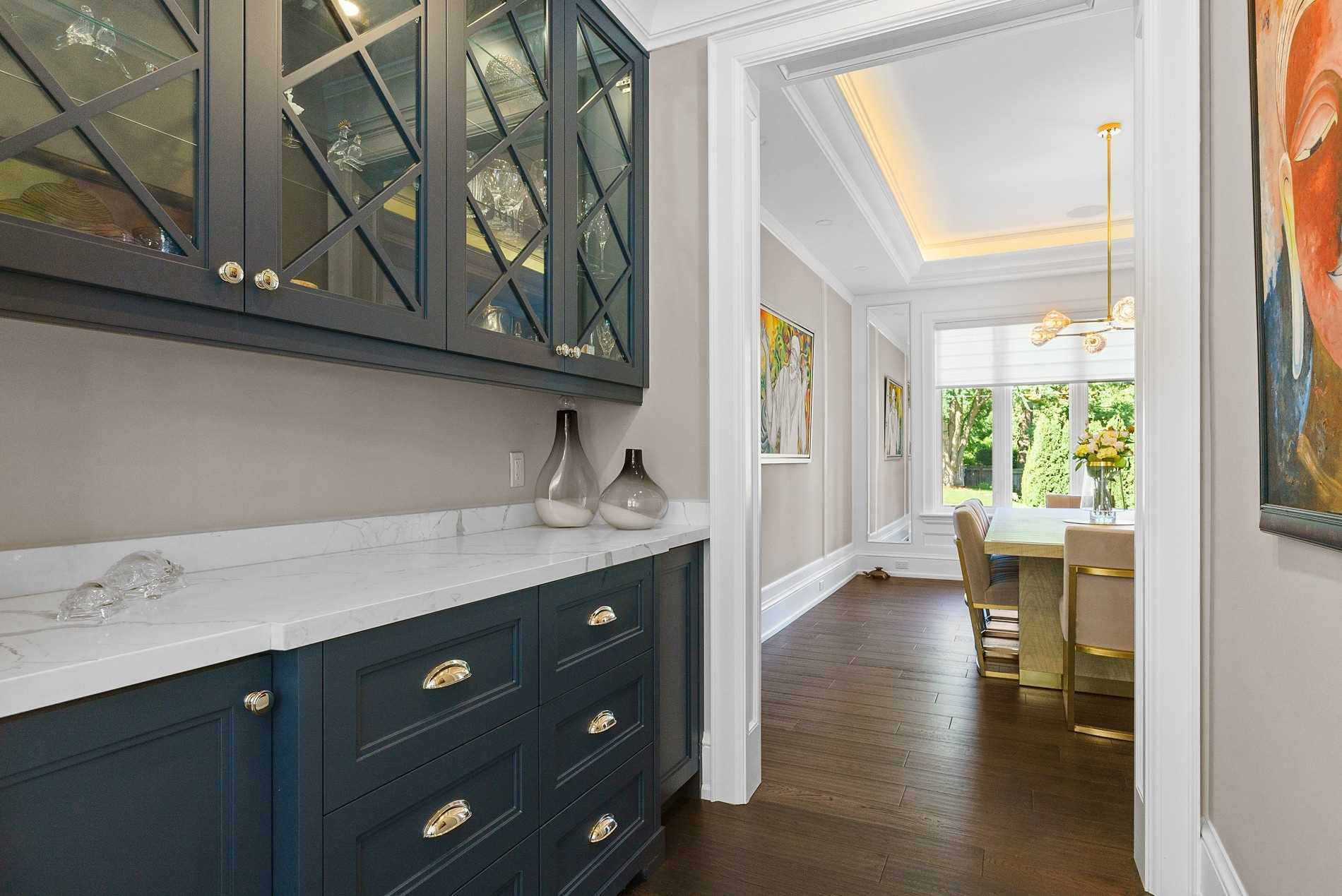 Sandwell servery — Studio Kimi interior design in Oakville