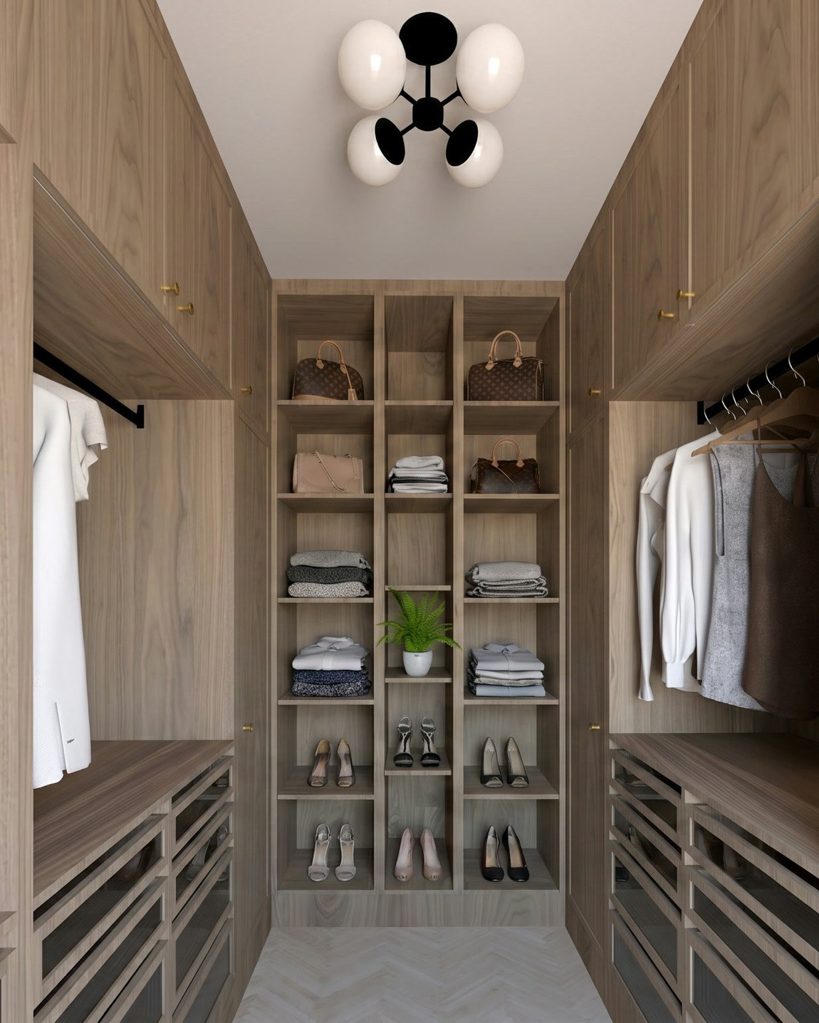 Walk-in closet